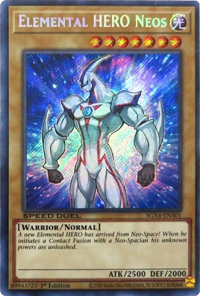Elemental HERO Neos (Secret Rare) (SGX4-ENA01) - Secret Rare
