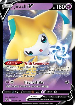 Jirachi V - 299 SWSH299  - Holofoil - Promo