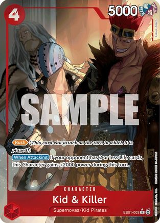 Kid &amp; Killer (Art alternatif) [Booster supplémentaire : Collection commémorative] 