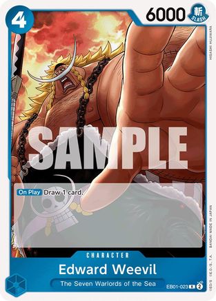 Edward Weevil [Booster supplémentaire : Collection commémorative] 