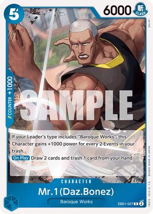 M. 1 (Daz.Bonez) [Booster supplémentaire : Collection commémorative] 