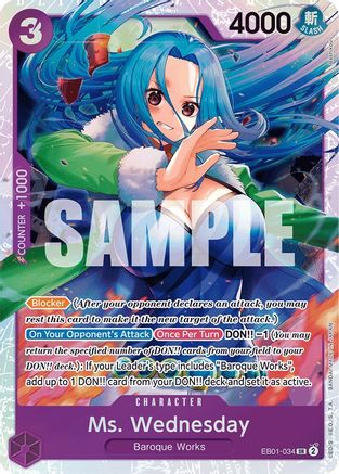 Mme mercredi [Extra Booster: Memorial Collection] 