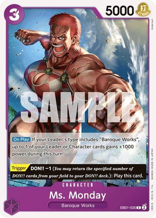 Mme Monday [Extra Booster: Memorial Collection] 