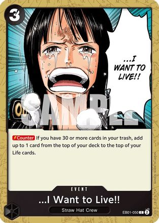 ...I Want to Live!! (EB01-050) - Common