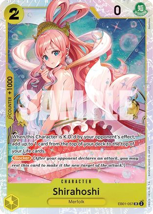 Shirahoshi [Booster supplémentaire : Collection commémorative] 