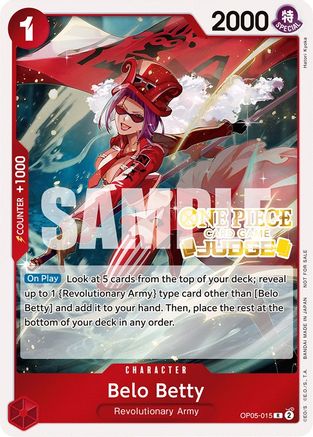 Belo Betty (Judge Pack Vol. 3) (OP05-015) - Rare