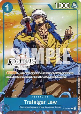 Trafalgar Law (Offline Regional 2024 Vol. 2) [Participant] (ST03-008) - Promo