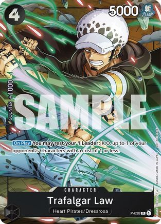Trafalgar Law (Event Pack Vol. 4) [Cartes promotionnelles One Piece] 