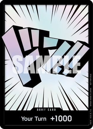 ENFILER!! Carte (texte 3D) [Cartes promotionnelles One Piece] 
