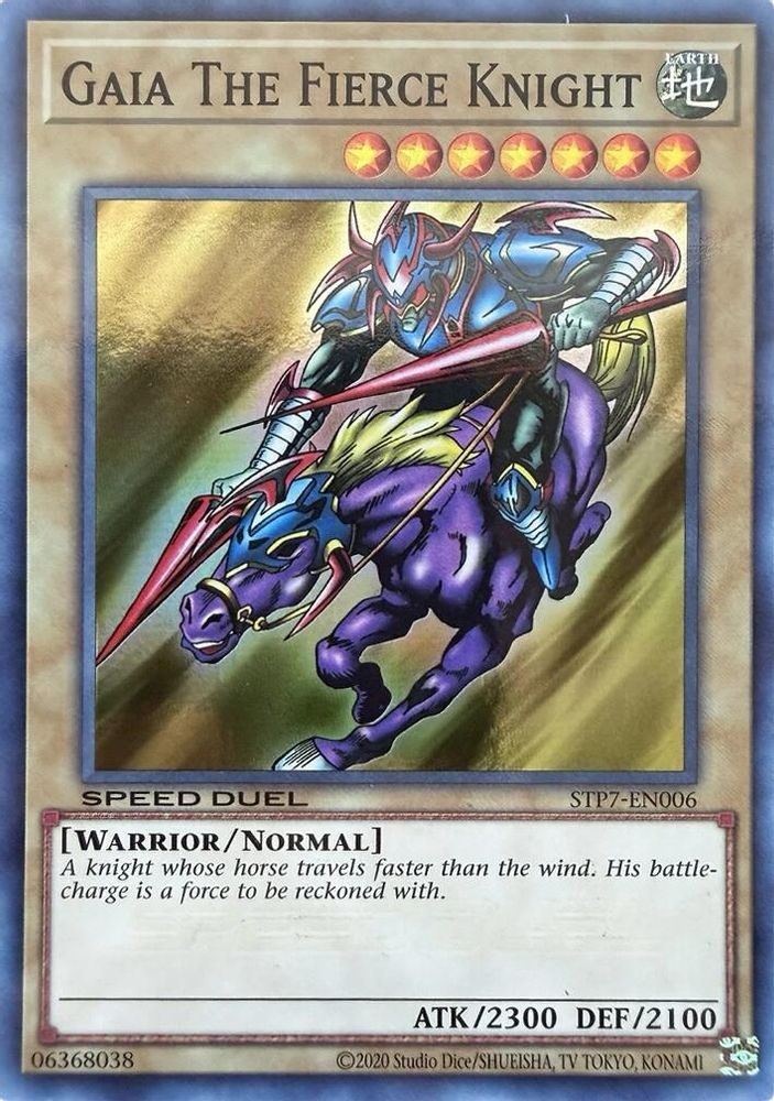 Gaia The Fierce Knight (STP7-EN006) - Super Rare