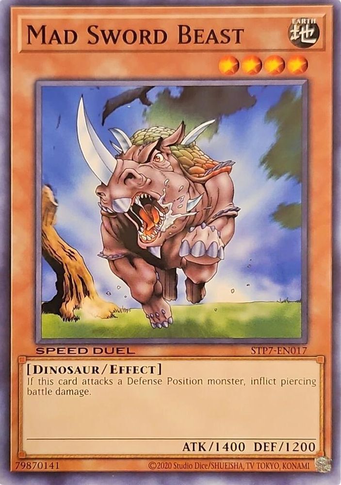 Mad Sword Beast (STP7-EN017) - Common