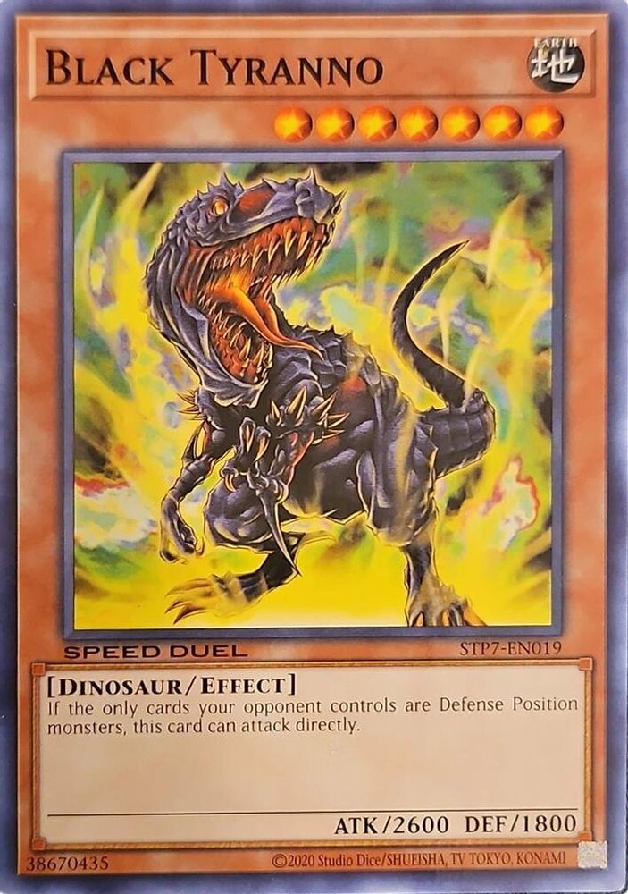 Black Tyranno (STP7-EN019) - Common