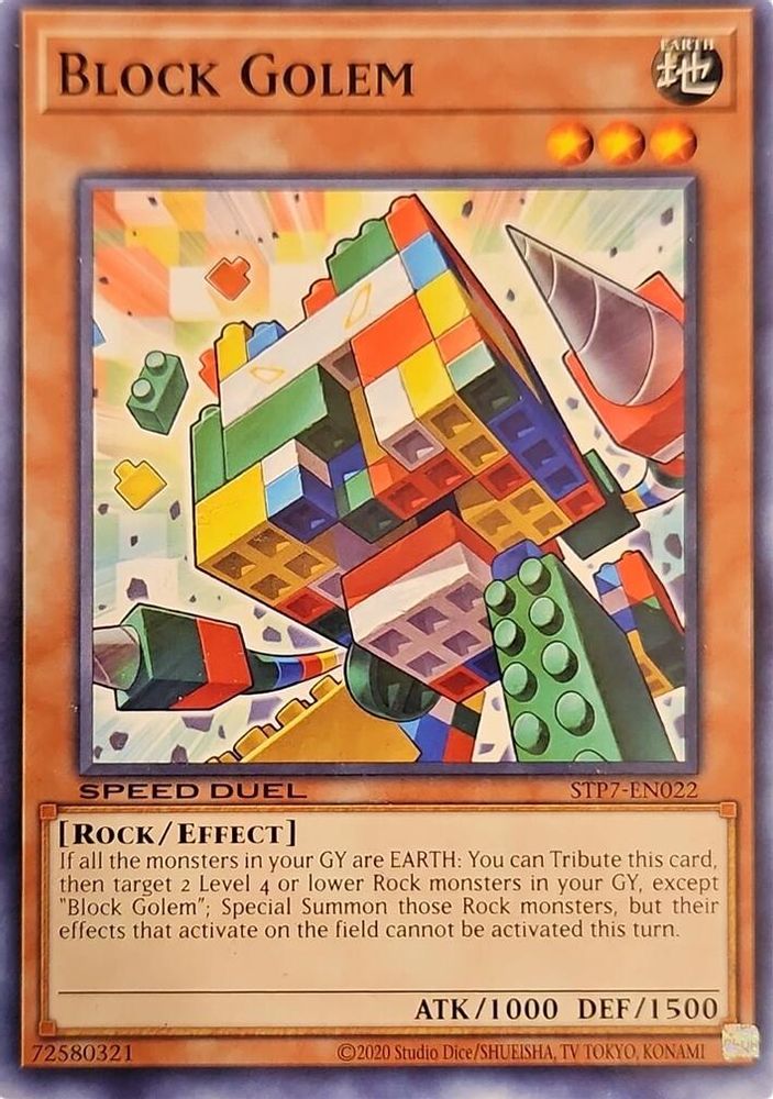 Block Golem (STP7-EN022) - Common