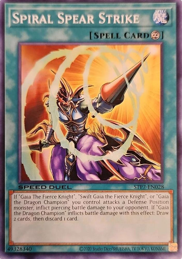 Spiral Spear Strike (STP7-EN028) - Common