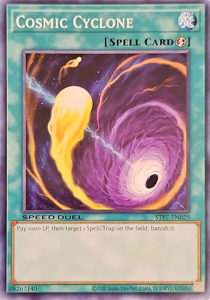 Cosmic Cyclone (STP7-EN029) - Common