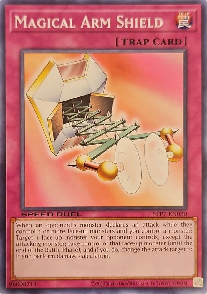 Magical Arm Shield (STP7-EN030) - Common
