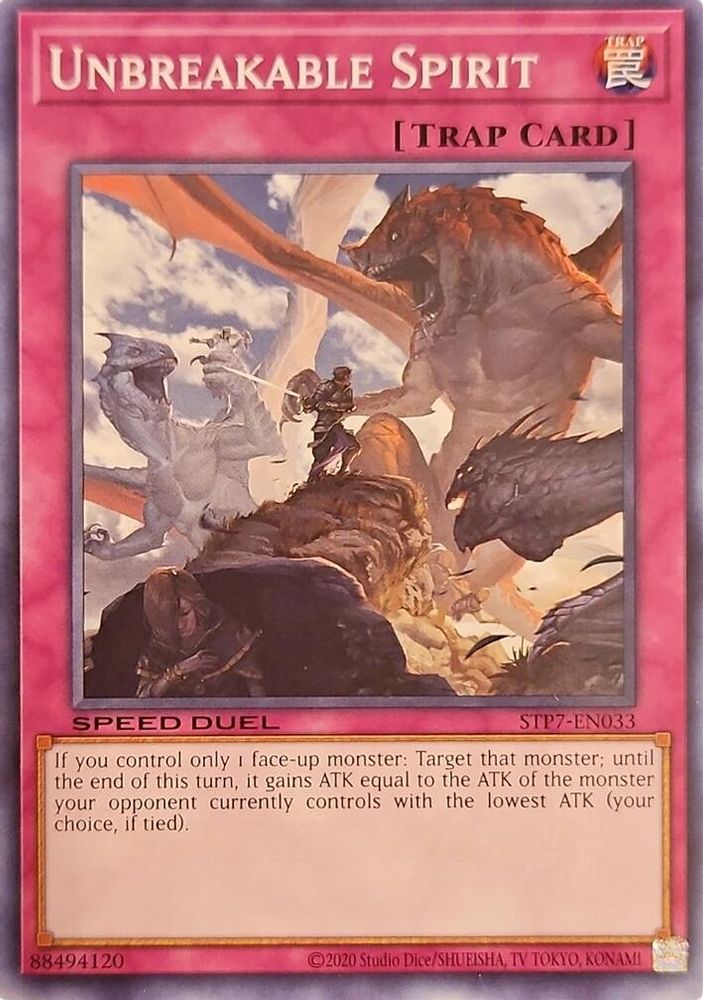 Unbreakable Spirit (STP7-EN033) - Common