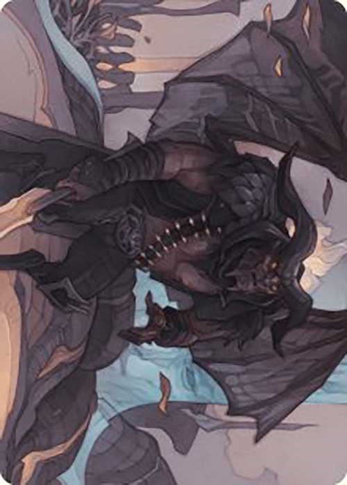 Rakdos rejoint la carte artistique [Série artistique Outlaws of Thunder Junction] 