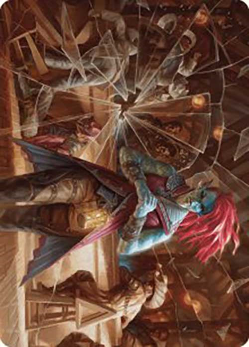 Obeka, carte artistique Splitter of Seconds [Série artistique Outlaws of Thunder Junction] 