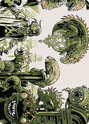 Pest Infestation Art Card (ASOTJ-042) - Art Series: Outlaws of Thunder Junction