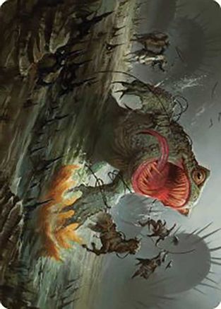 The Gitrog, Ravenous Ride Art Card (ASOTJ-022) - Art Series: Outlaws of Thunder Junction
