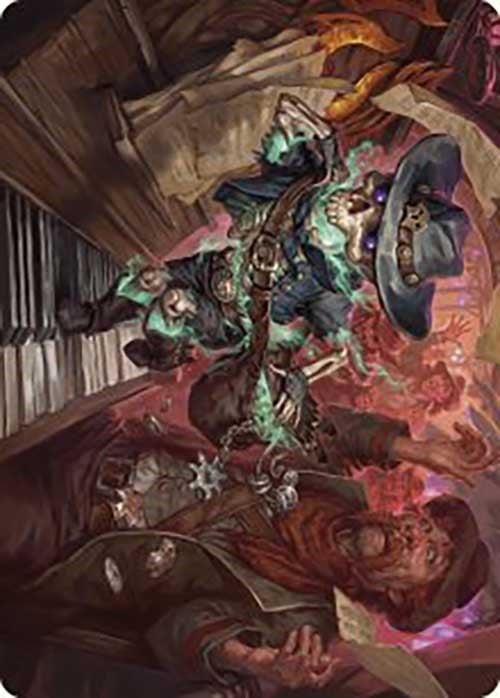 Tinybones, la carte artistique Pickpocket [Série artistique Outlaws of Thunder Junction] 