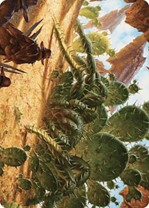 Carte d'art Cactarantula [Série artistique des hors-la-loi de Thunder Junction] 