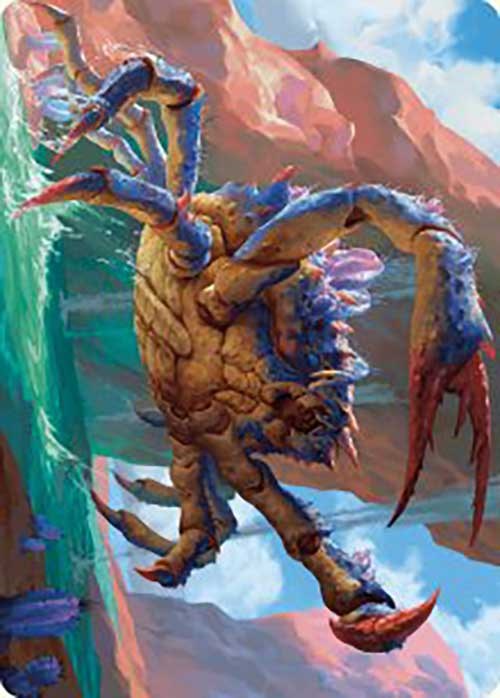 Carte d'art Canyon Crab [Série artistique des hors-la-loi de Thunder Junction] 