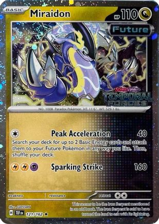 Miraidon (Cosmos Holo)  121/162  - Holofoil - Promo