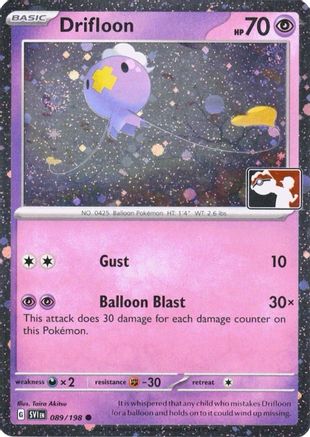 Drifloon 089  - Holofoil - Common