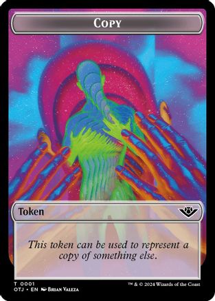 Copy Token (OTJ-001) - Outlaws of Thunder Junction