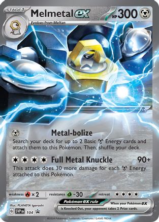 Melmetal ex 104  - Holofoil - Promo