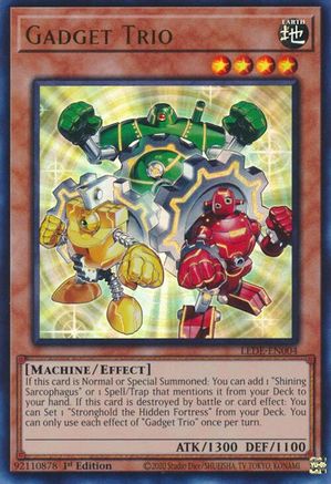 Gadget Trio (LEDE-EN004) - Legacy of Destruction 1st Edition