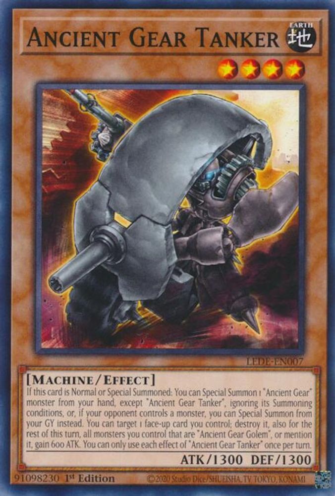 Ancient Gear Tanker (LEDE-EN007) - Common
