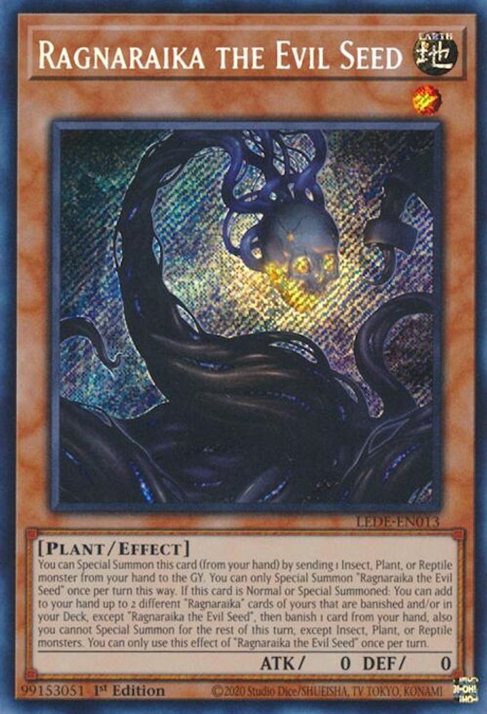 Ragnaraika la graine maléfique [LEDE-EN013] Secret Rare 