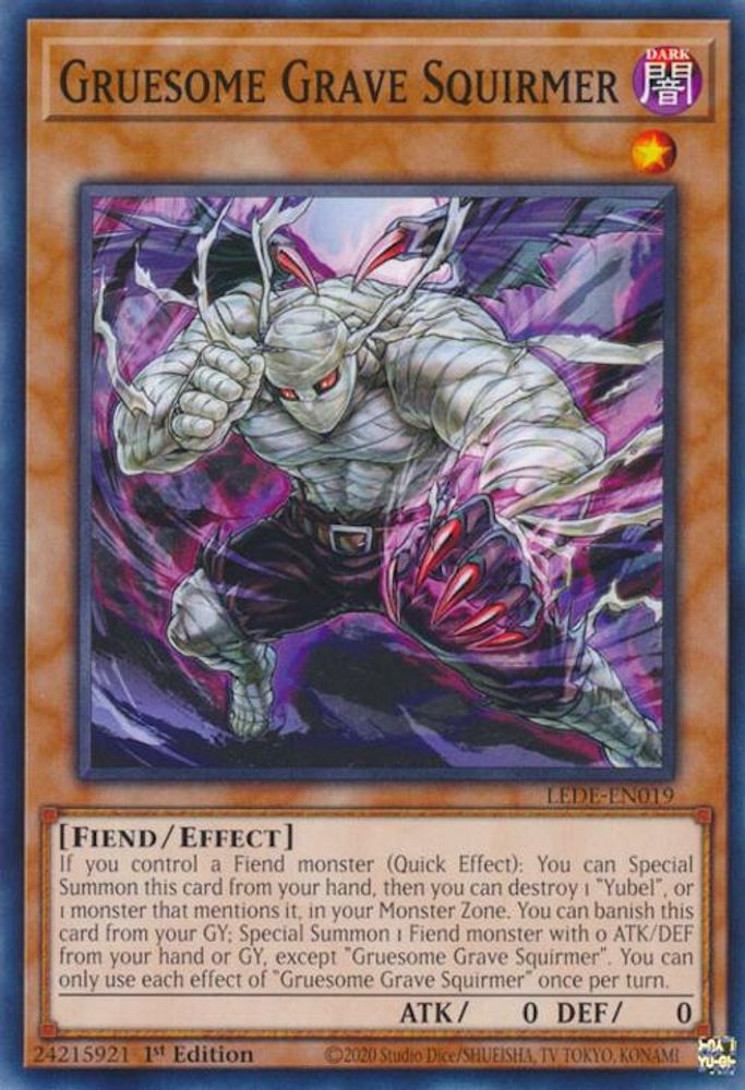 Gruesome Grave Squirmer (LEDE-EN019) - Common