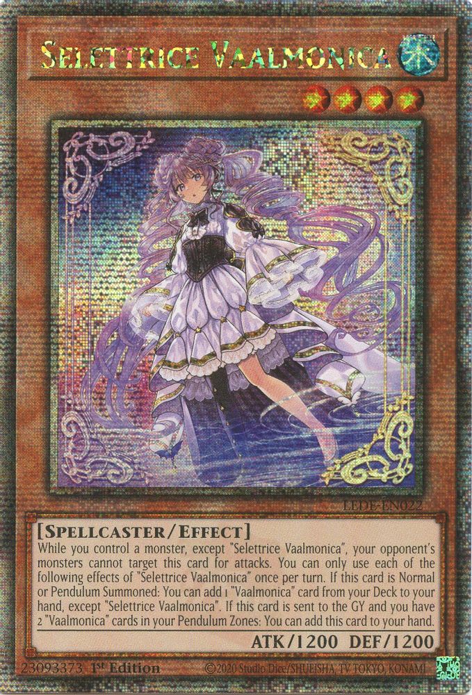 Selettrice Vaalmonica (Quarter Century Secret Rare) (LEDE-EN022) - Quarter Century Secret Rare