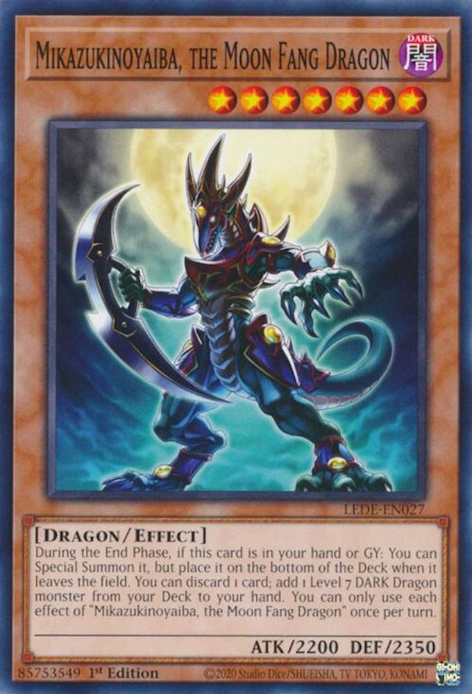 Mikazukinoyaiba, le dragon Croc-Lune [LEDE-EN027] Commun 