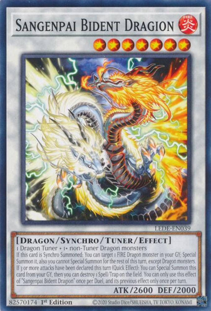 Dragon Sangenpai Bident [LEDE-EN039] Commun 