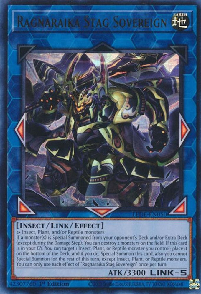 Ragnaraika Stag Sovereign (LEDE-EN050) - Ultra Rare