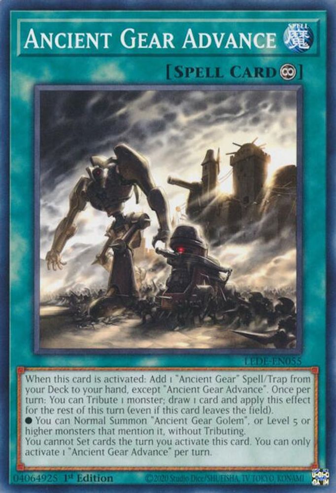 Ancient Gear Advance (LEDE-EN055) - Common
