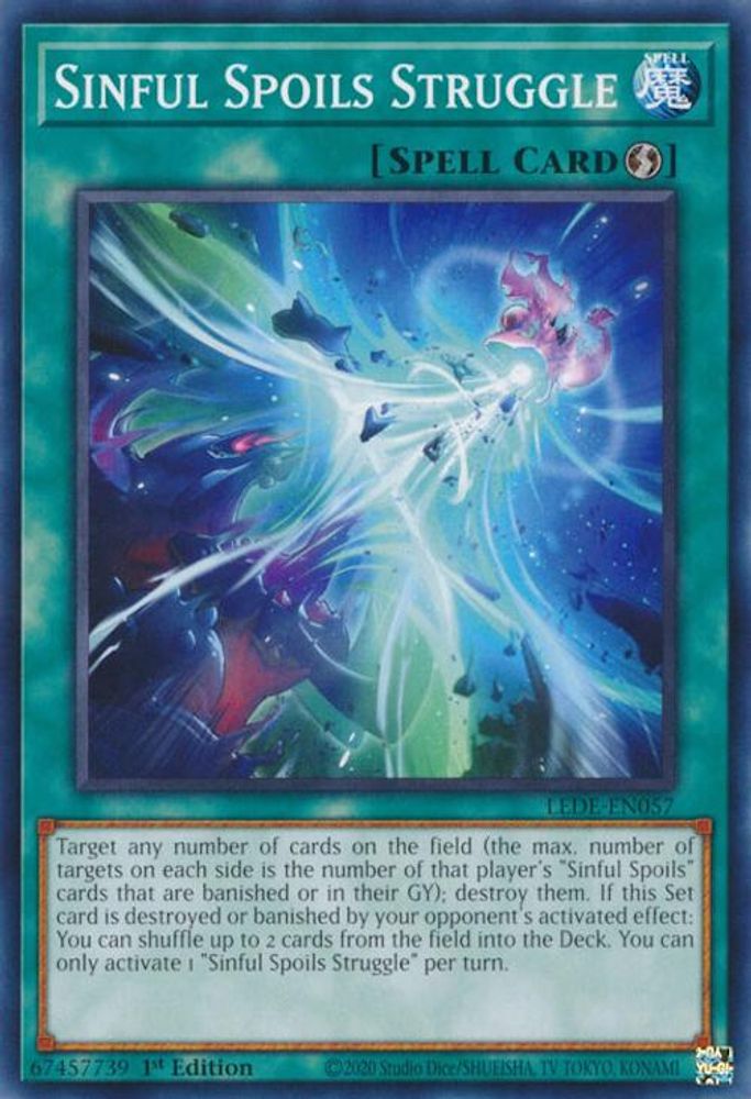 Sinful Spoils Struggle (LEDE-EN057) - Common
