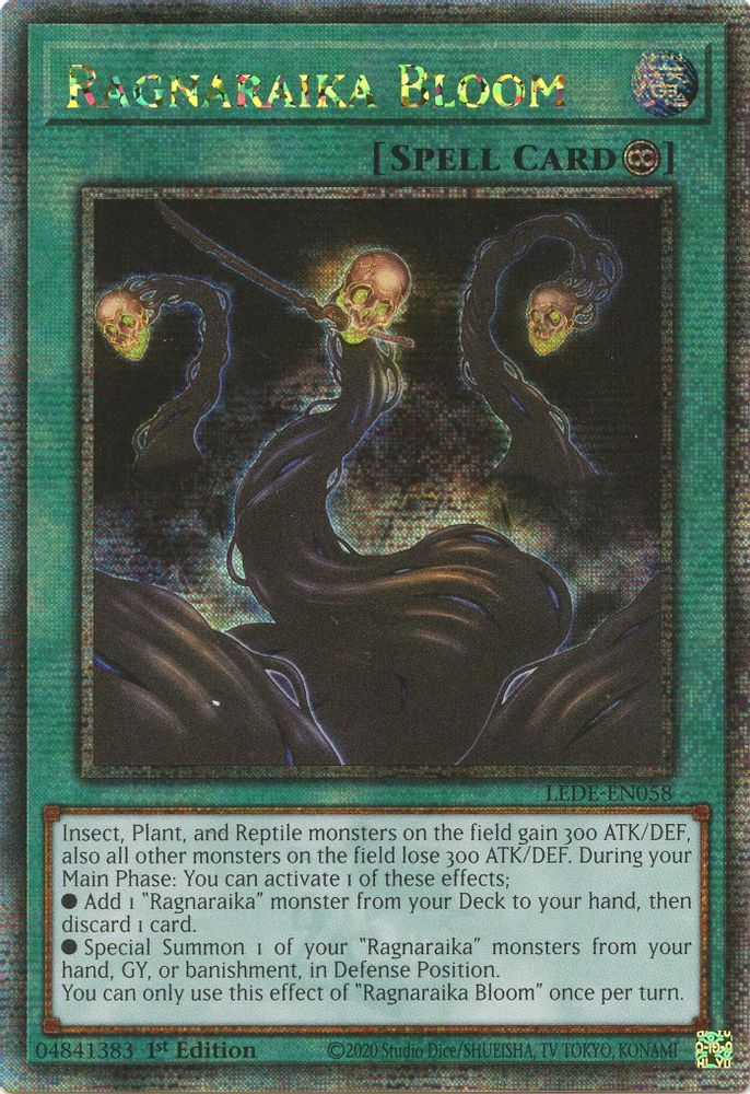 Ragnaraika Bloom (Quart de siècle secret rare) [LEDE-EN058] Quart de siècle secret rare 
