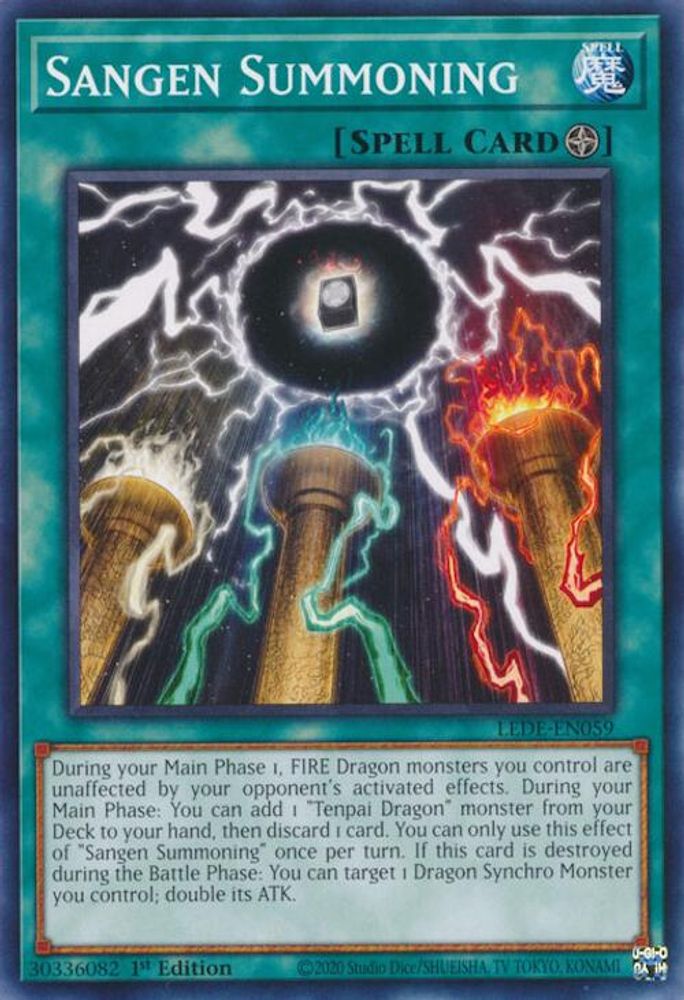 Sangen Summoning (LEDE-EN059) - Common