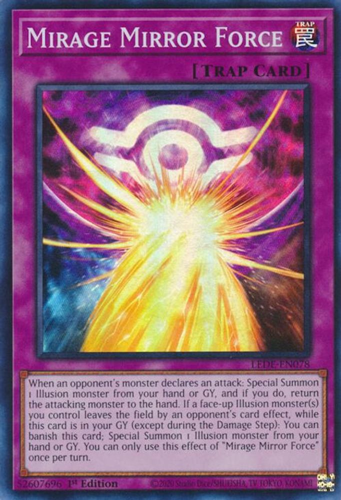 Mirage Mirror Force (LEDE-EN078) - Super Rare
