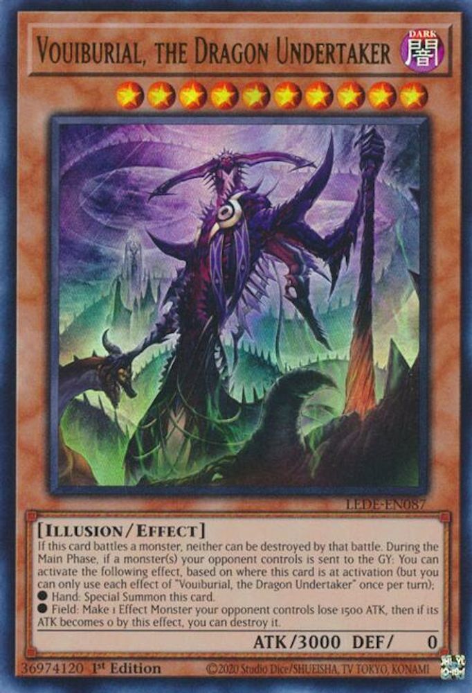 Vouiburial, the Dragon Undertaker (LEDE-EN087) - Ultra Rare
