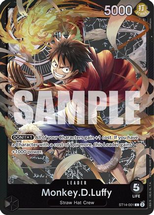 Monkey.D.Luffy (001) [Deck de démarrage : 3D2Y] 