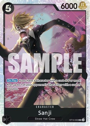 Sanji [Deck de démarrage : 3D2Y] 