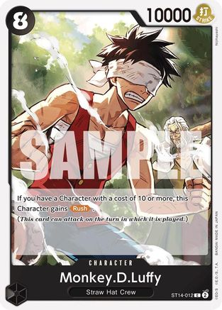 Monkey.D.Luffy (012) [Deck de démarrage : 3D2Y] 