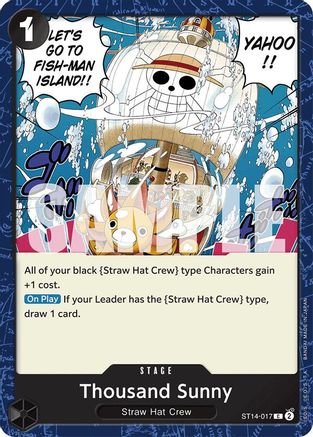 Thousand Sunny [Deck de démarrage : 3D2Y] 